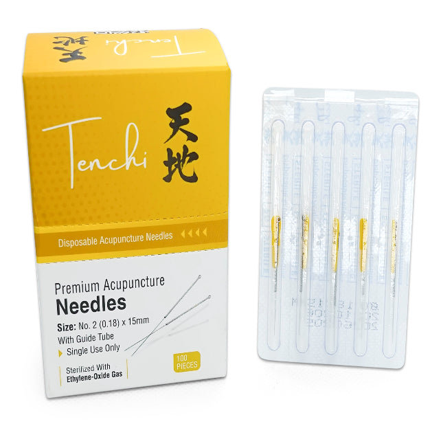Tenchi Premium Acupuncture Needles 0.18 Gauge 2 Chinese 38