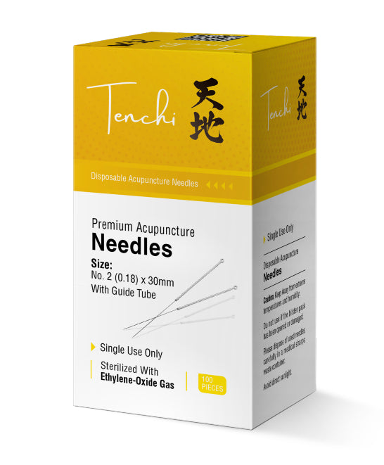 Tenchi Premium Acupuncture Needles 0.18 Gauge 2 Chinese 38