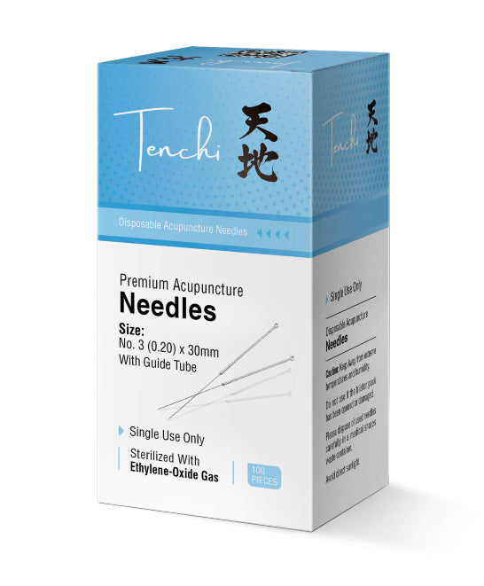 Tenchi Premium Acupuncture Needles 0.20mm Gauge 3 Chinese 36
