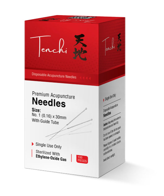 Tenchi Premium Acupuncture Needles 0.16 Gauge 1 Chinese 40