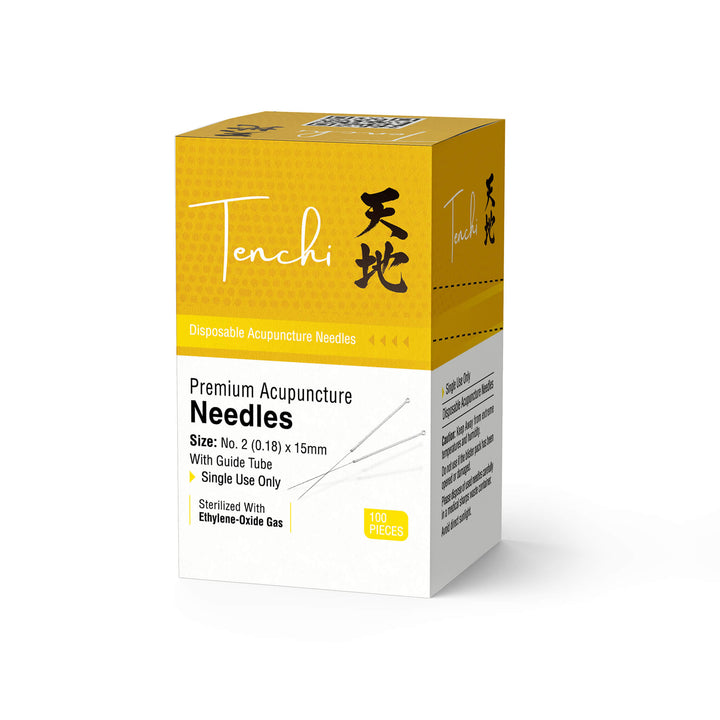 Tenchi Premium Acupuncture Needles 0.18 Gauge 2 Chinese 38