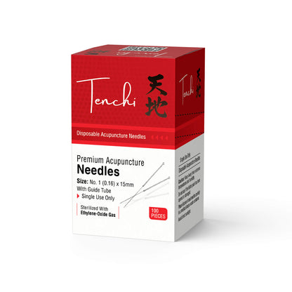 Ten-Chi Premium Acupuncture Needles — 0.16 mm (G40)