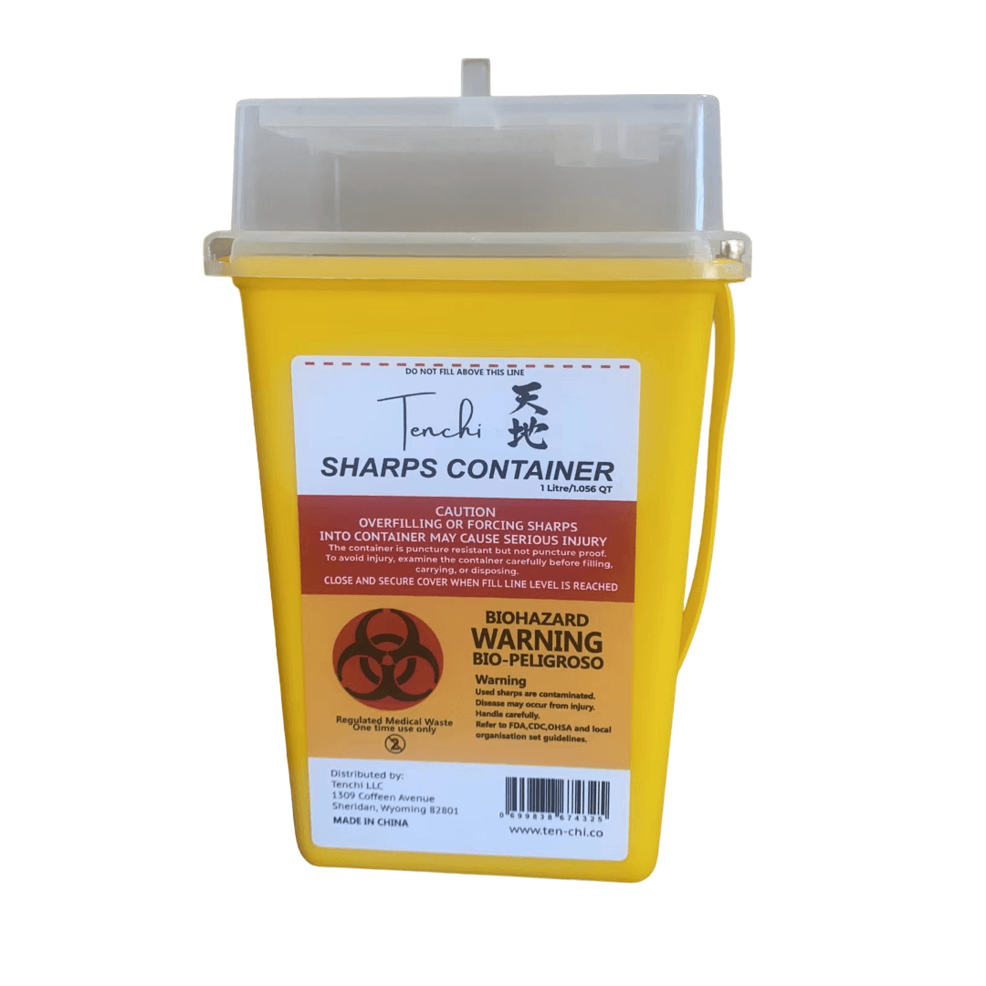 Premium Needle Sharps Container - Safe Disposal Solution | Tenchi