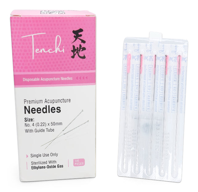 Ten-Chi Premium Acupuncture Needles — 0.22 mm (G4)