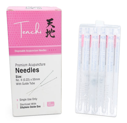 Ten-Chi Premium Acupuncture Needles — 0.22 mm (G4)