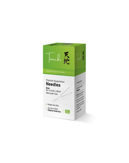 Ten-Chi Premium Acupuncture Needles — 0.30 mm (G8)