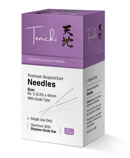 Ten-Chi Premium Acupuncture Needles — 0.25 mm (G5)