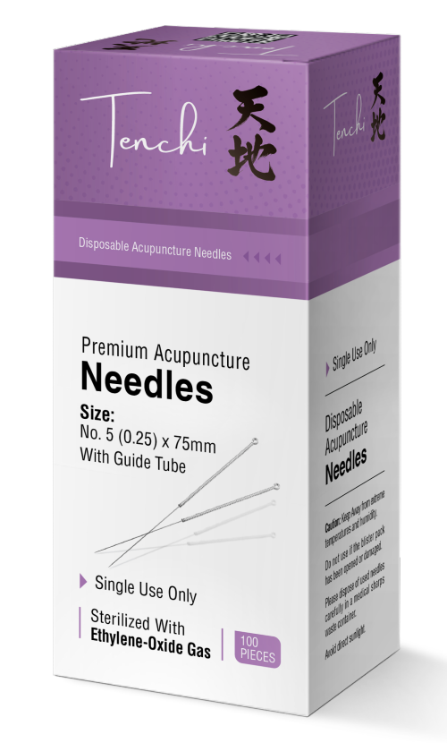 Ten-Chi Premium Acupuncture Needles — 0.25 mm (G5)