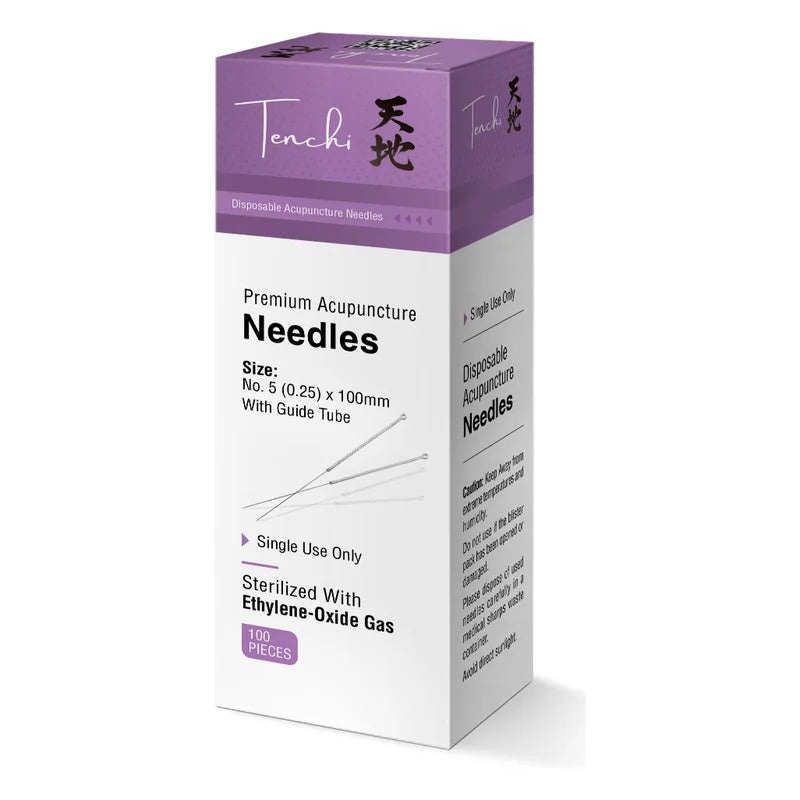 Tenchi Box No. 5, Purple, 0.25 × 100 mm needles